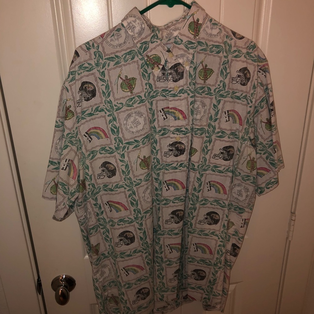 Reyn Spooner University of Hawaii Pullover size XL